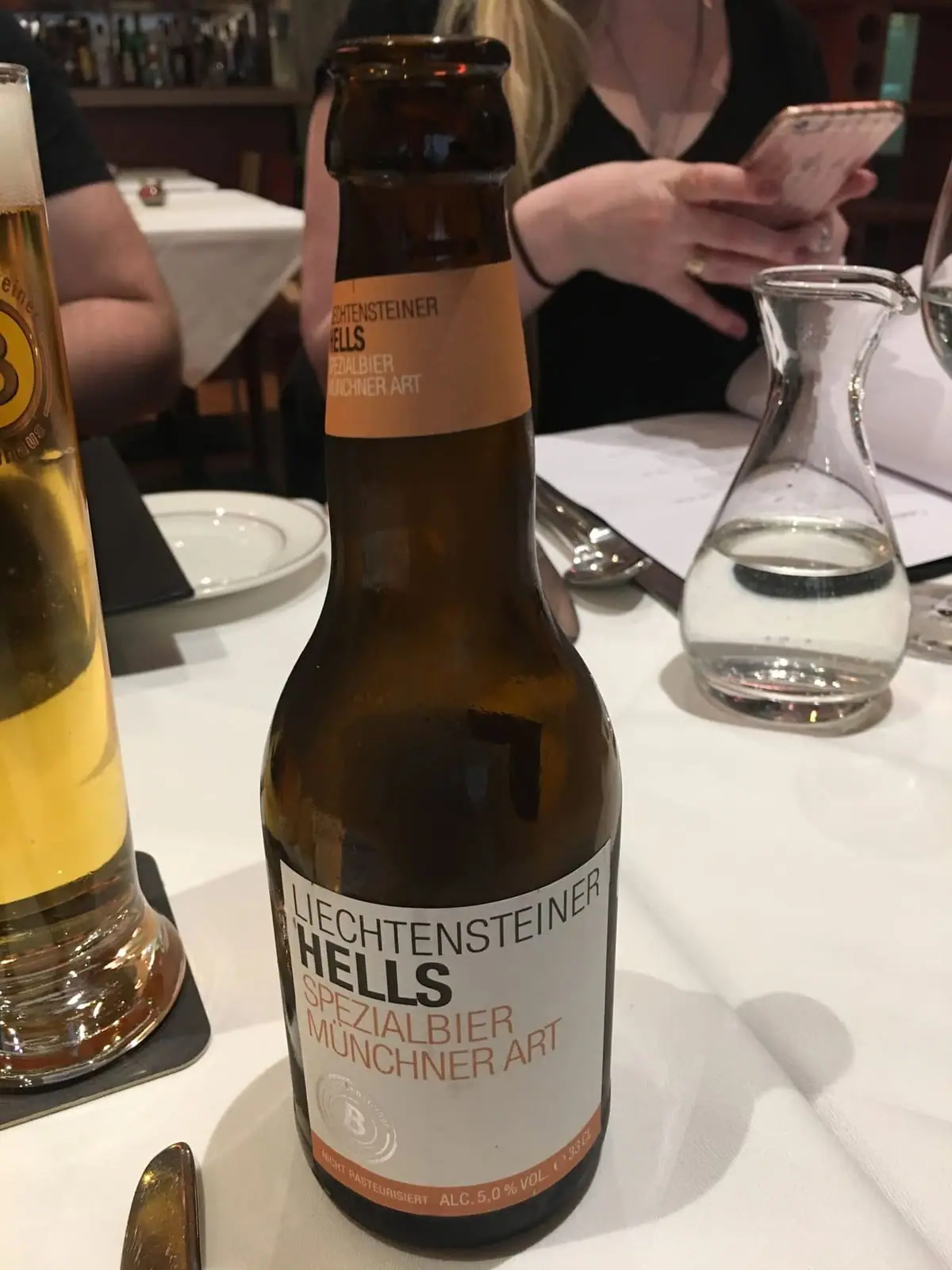 Liechtensteiner Hells Spezialbier Munchner art