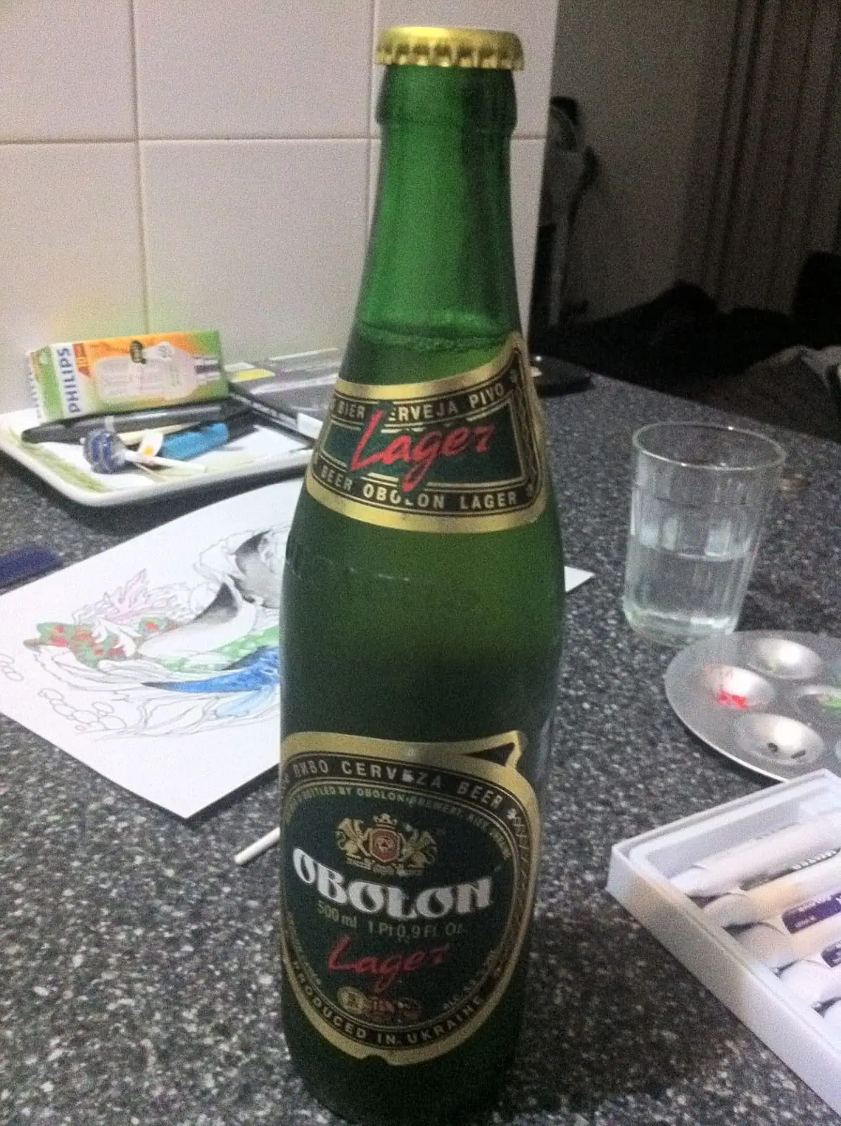 Obolon lager